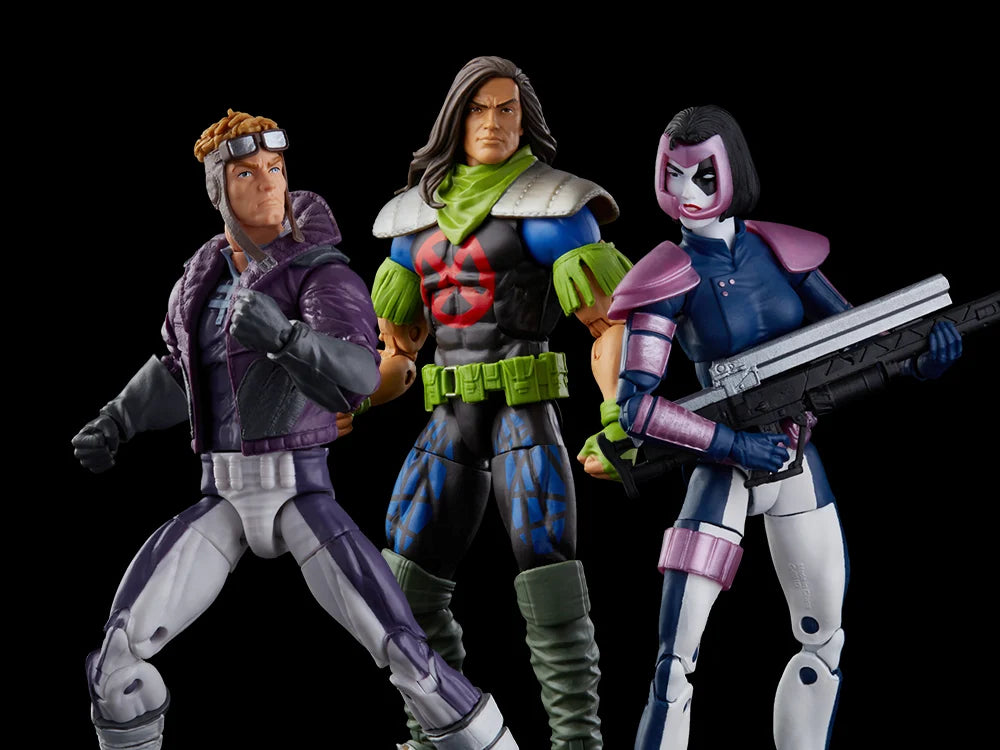 Marvel Legends X-Force Domino Rictor and Cannonball 3-Pack by Hasbro