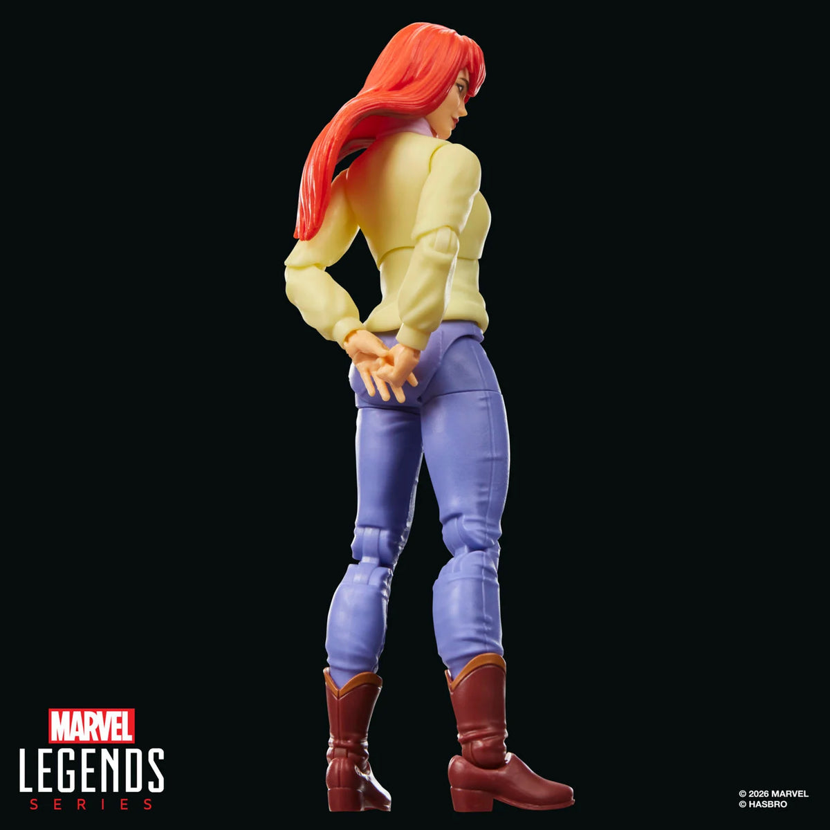 Marvel Legends Mary Jane Watson 6-inch action figure rear pose