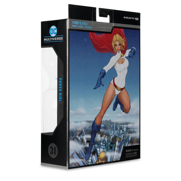 DC MCFARLANE COLLECTOR EDITION POWER GIRL | 1 PER CUSTOMER