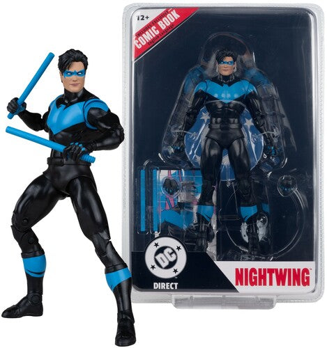 McFarlane DC Direct Page Punchers Nightwing #81 7-inch action figure with comic