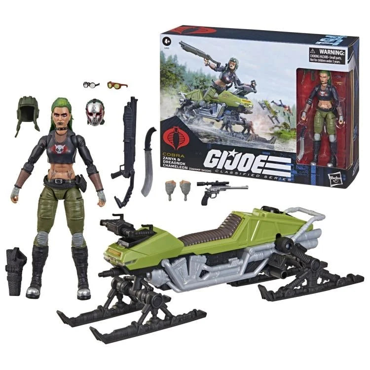 Hasbro G.I. Joe Classified Series Zanya & Dreadnok Chameleon Set (#194)