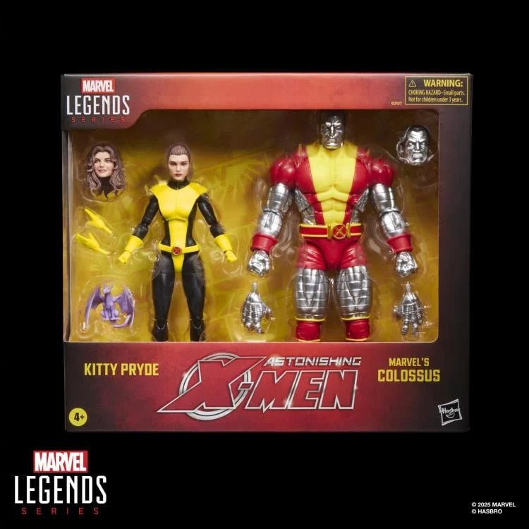 Marvel Legends X-Men Kitty Pryde & Marvel’s Colossus Two-Pack 6-Inch Action Figures