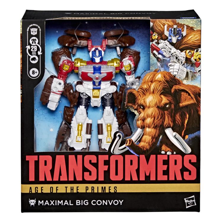 Transformers Age Of The Primes Leader Class Maximal Big Convoy Action Figure