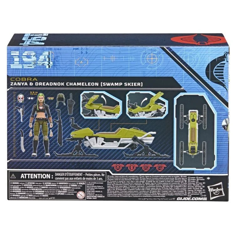 Hasbro G.I. Joe Classified Series Zanya & Dreadnok Chameleon Set (#194)