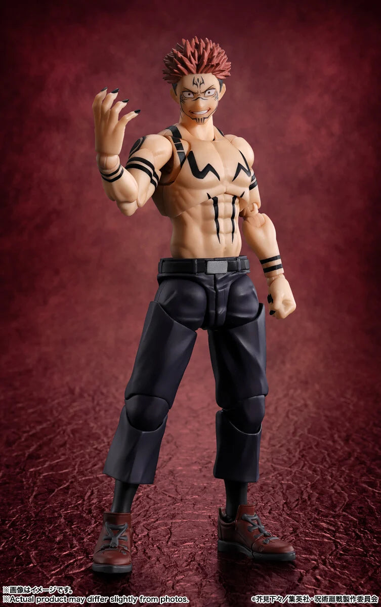 Bandai Tamashii Nations S.H.Figuarts Sukuna Jujutsu Kaisen Action Figure