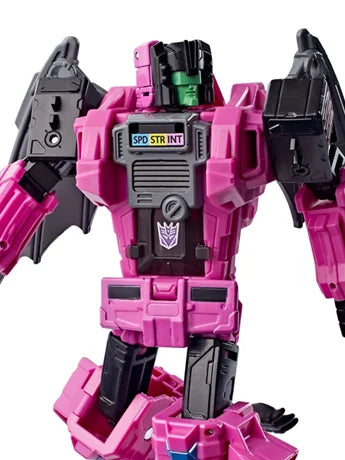 Hasbro Transformers Age of the Primes Deluxe Class Fangry with Brisko Headmaster 5.25-Inch Action Figure