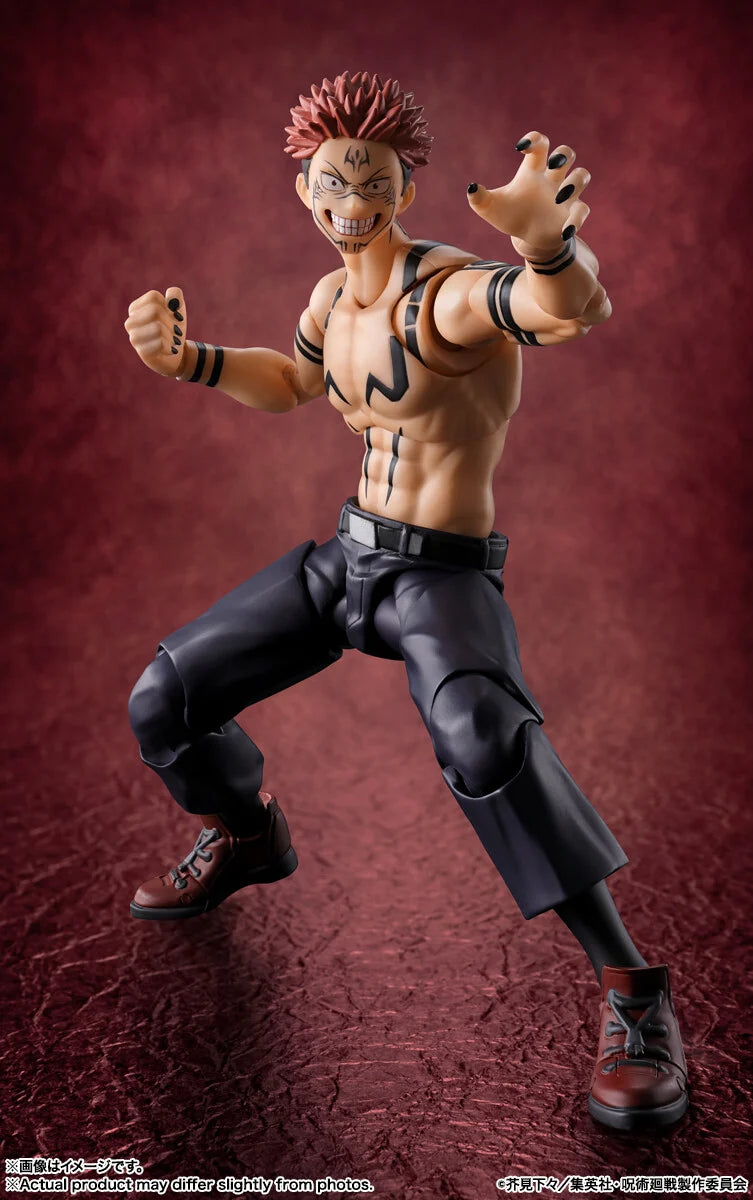Bandai Tamashii Nations S.H.Figuarts Sukuna Jujutsu Kaisen Action Figure