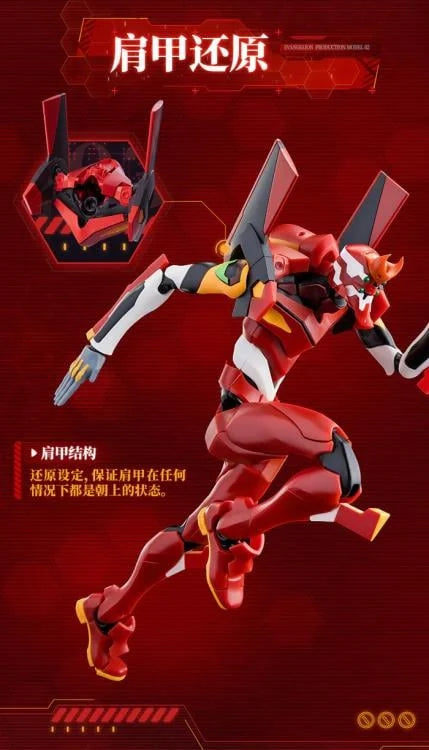Neon Genesis Evangelion Action Edition Evangelion Production Model 02 Model Kit