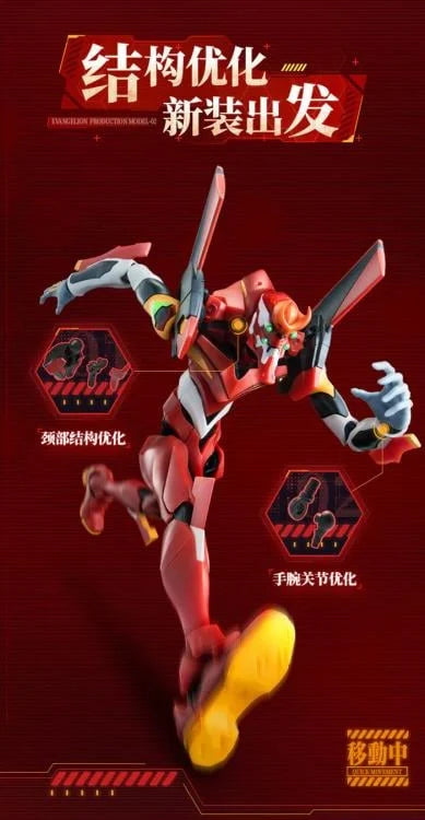 Neon Genesis Evangelion Action Edition Evangelion Production Model 02 Model Kit