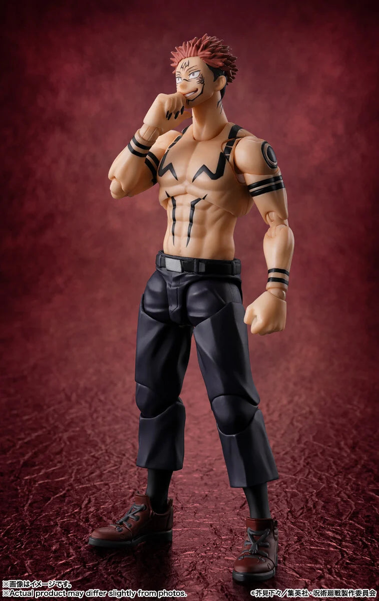 Bandai Tamashii Nations S.H.Figuarts Sukuna Jujutsu Kaisen Action Figure