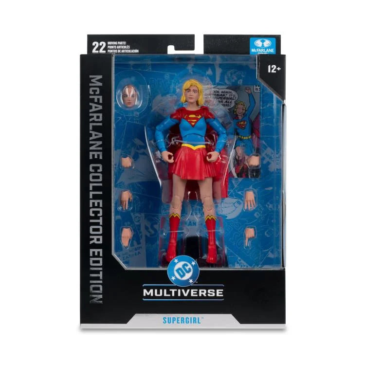 DC Multiverse Platinum Chase Variant Supergirl Action Comics Figure