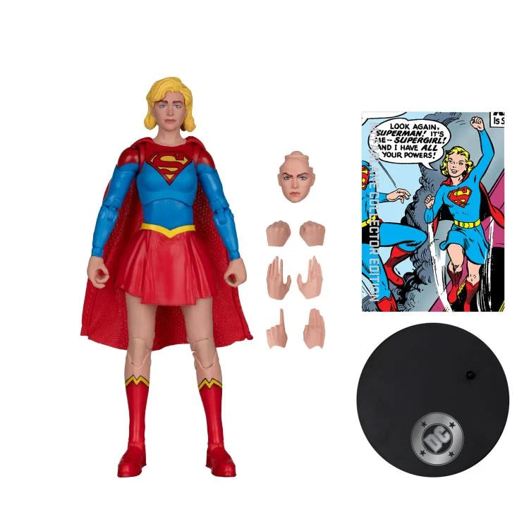 DC Multiverse Platinum Chase Variant Supergirl Action Comics Figure