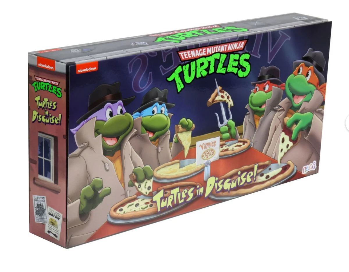 NECA Teenage Mutant Ninja Turtles Turtles in Disguise 4-Pack