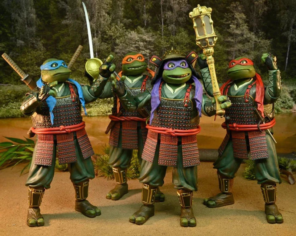 Hope For The Warriors | Teenage Mutant Ninja Turtles 3 (Movie) - Turtles in Time - 7" Scale Action Figures - Donatello & Raphael 2 Pack