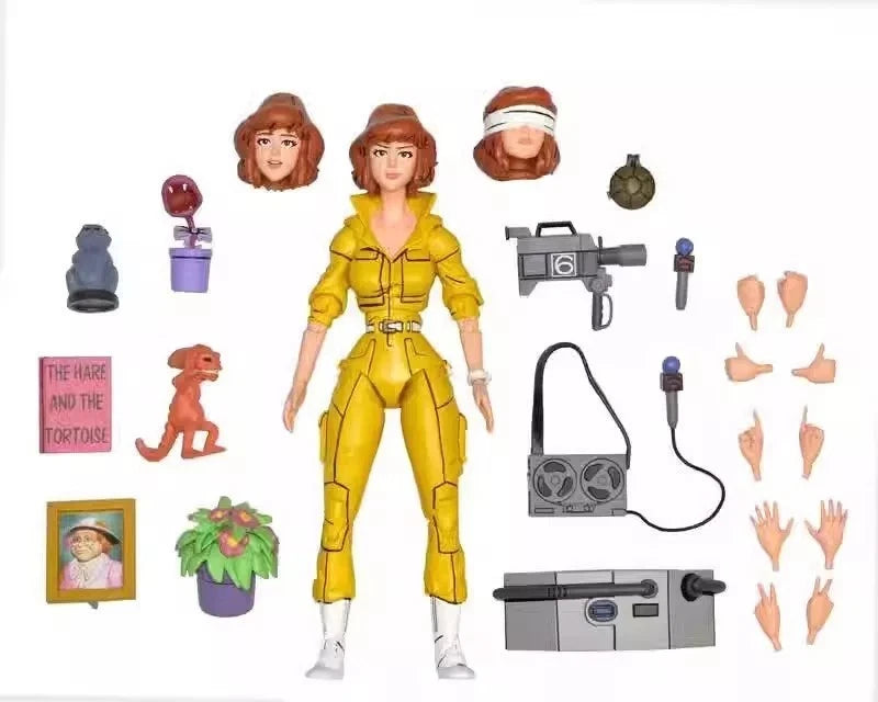 NECA Teenage Mutant Ninja Turtles Ultimate April O'Neil 7-Inch Action Figure