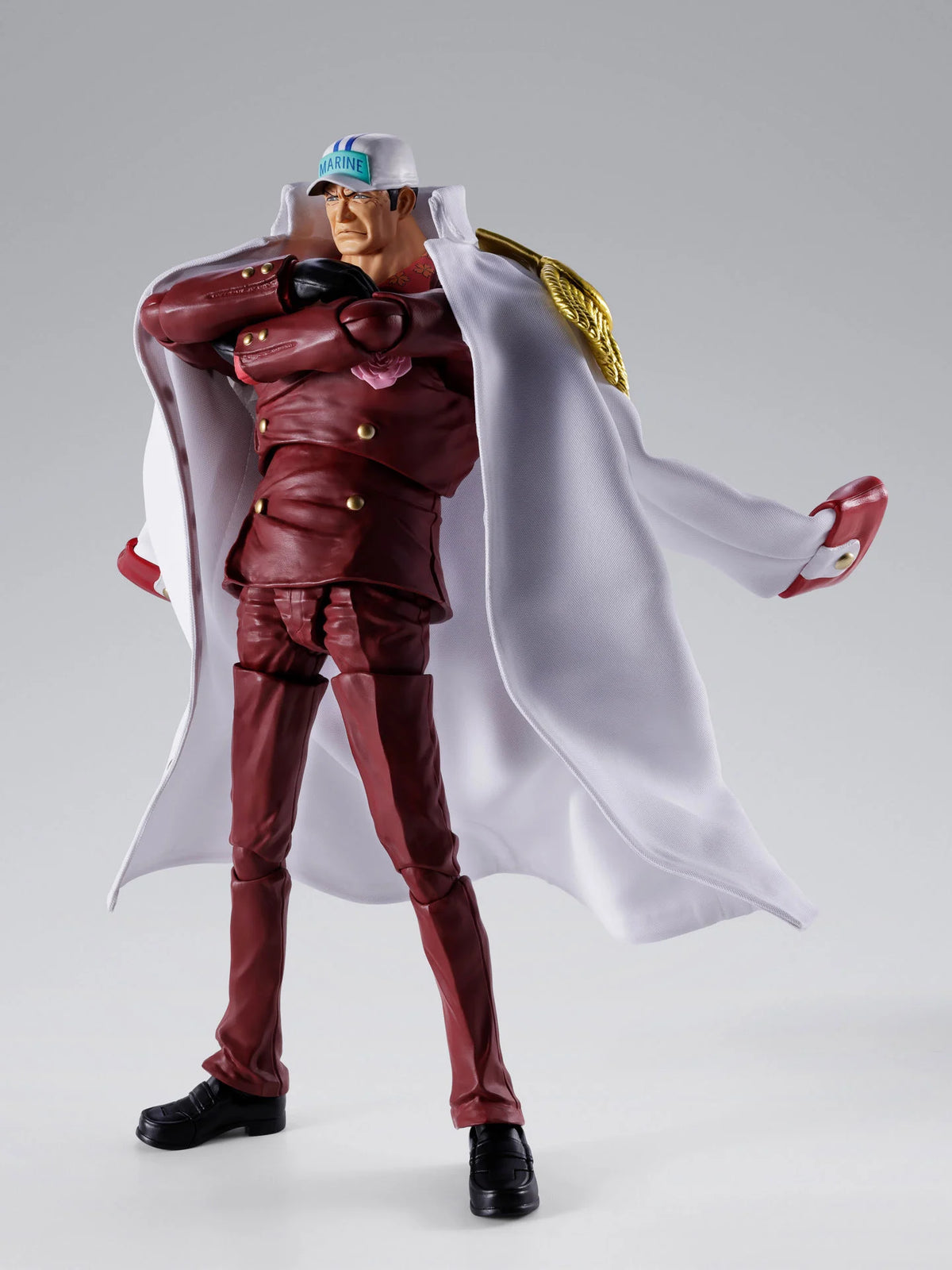 S.H.Figuarts Sakazuki Akainu Marineford full figure with Marine coat