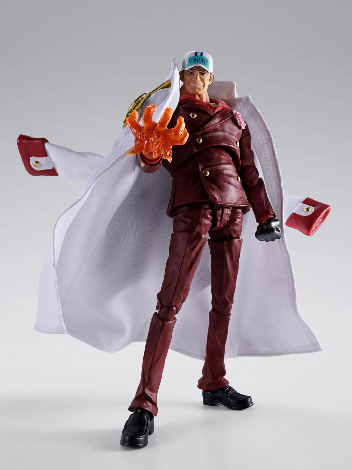 S.H.Figuarts Sakazuki Akainu Marineford magma effect pose