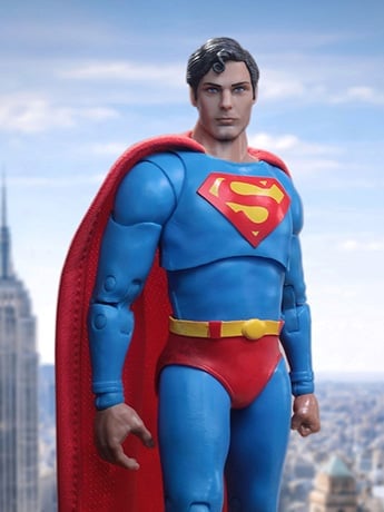 McFarlane Toys DC Multiverse Superman 1978 Deluxe Theatrical Edition action figure product photo 2
