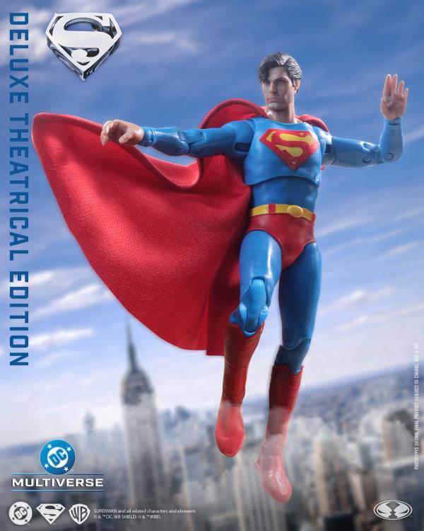 McFarlane Toys DC Multiverse Superman 1978 Deluxe Theatrical Edition action figure product photo 3
