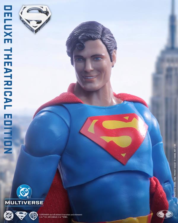 McFarlane Toys DC Multiverse Superman 1978 Deluxe Theatrical Edition action figure product photo 5
