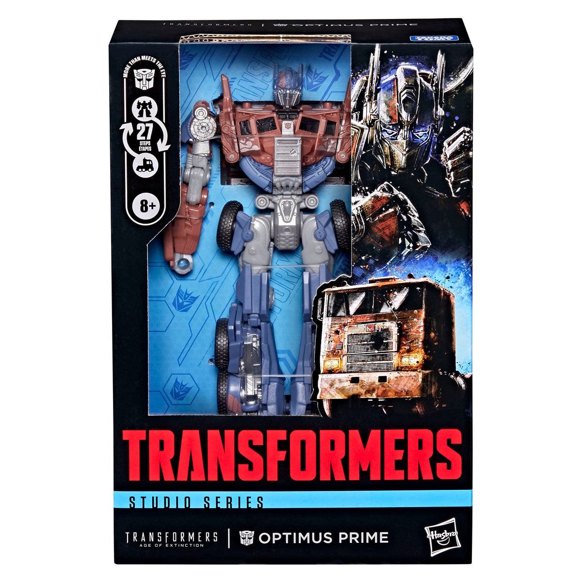 Age of Extinction Studio Series Optimus Prime action figure detail