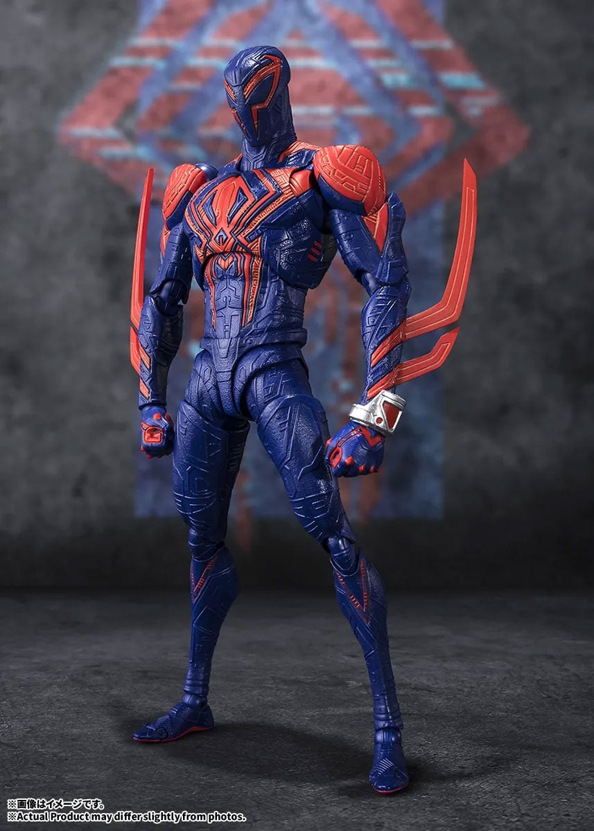 S.H.Figuarts Spider-Man 2099 928 Warden of the Multiverse figure, BBTS gallery image 3