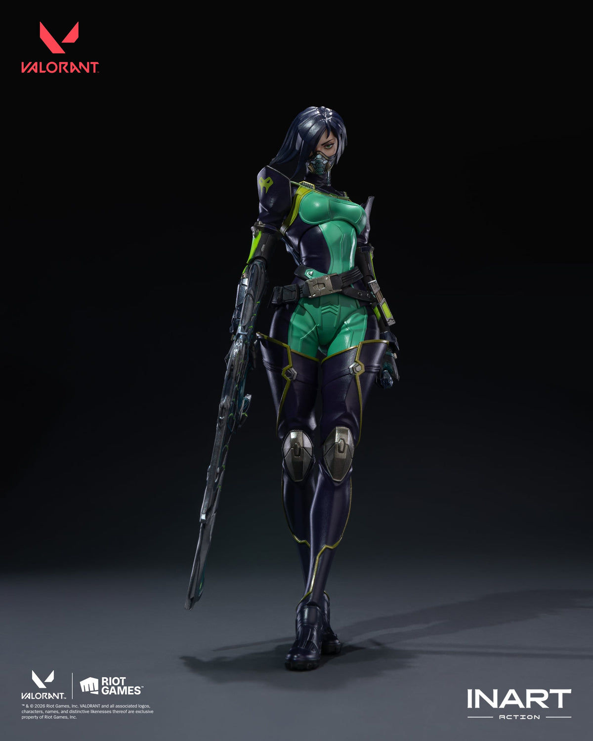 INART VALORANT Viper 1/12 action figure, BBTS gallery image 5