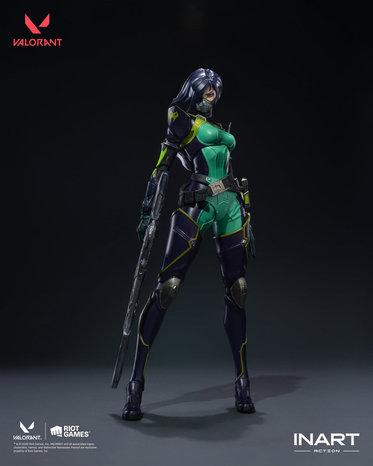 INART VALORANT Viper 1/12 action figure, BBTS gallery image 6