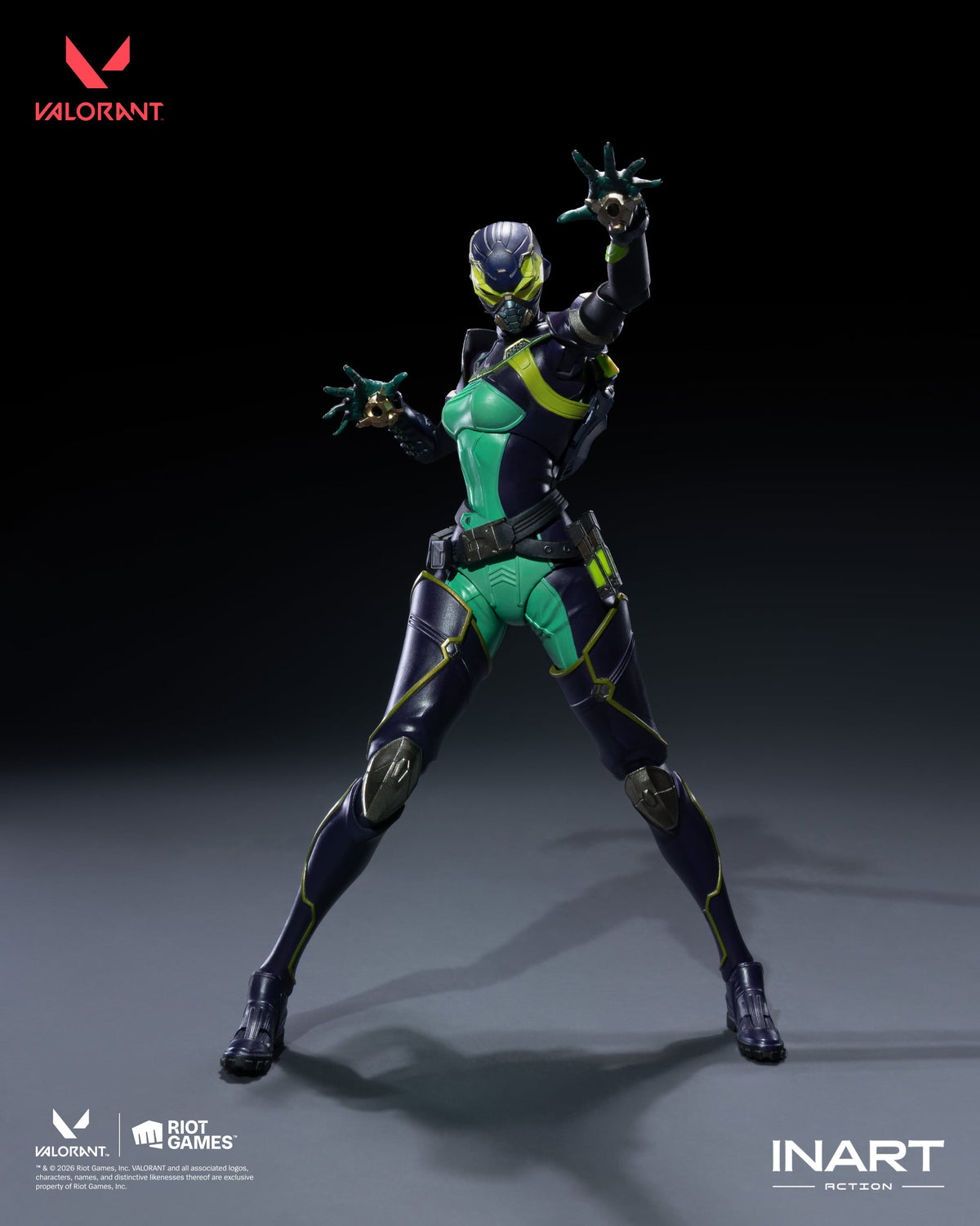 INART VALORANT Viper 1/12 action figure, BBTS gallery image 13