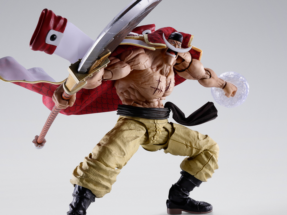 S.H.Figuarts Edward Newgate Whitebeard Marineford action figure front product photo