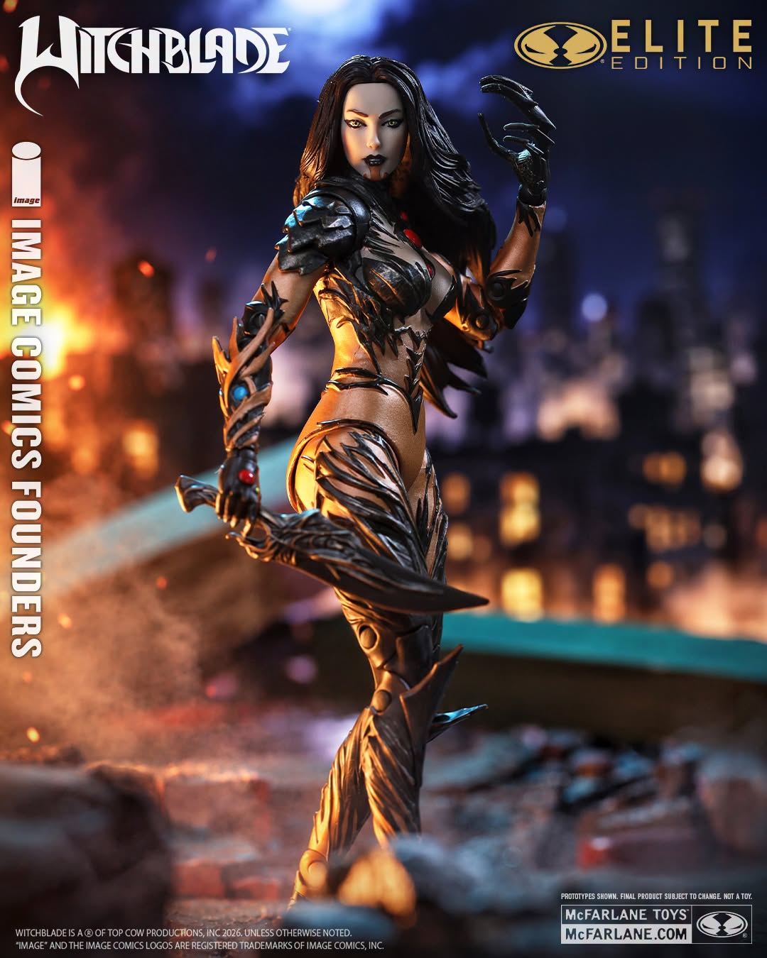 McFarlane Elite Edition Witchblade Sara Pezzini Image Comics Founders Series Deluxe Figure - image 3