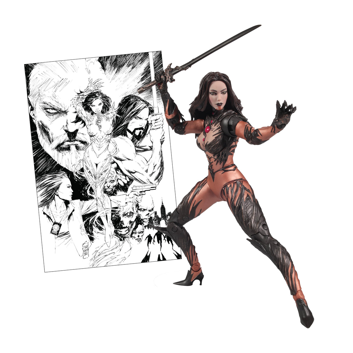 McFarlane Elite Edition Witchblade Sara Pezzini Image Comics Founders Series Deluxe Figure - image 8