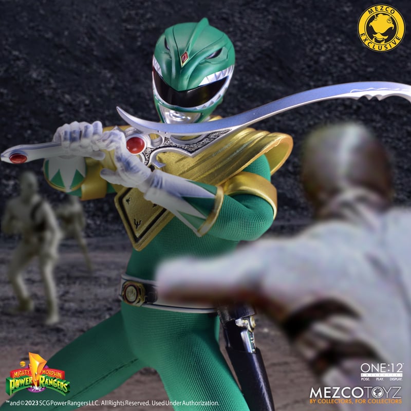 Mezco One:12 Collective Mighty Morphin’ Power Rangers MDX Green Ranger