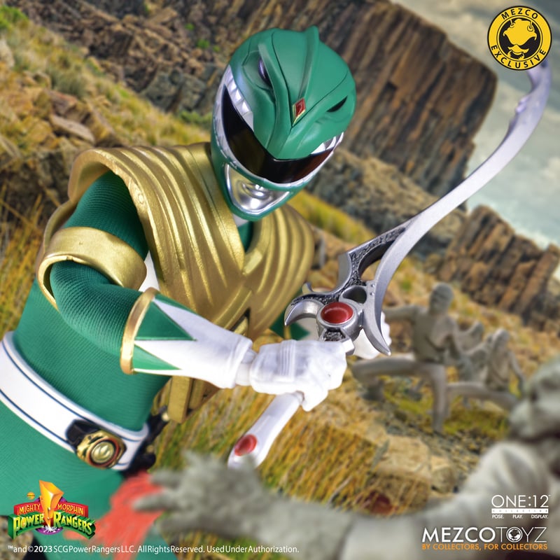 Mezco One:12 Collective Mighty Morphin’ Power Rangers MDX Green Ranger