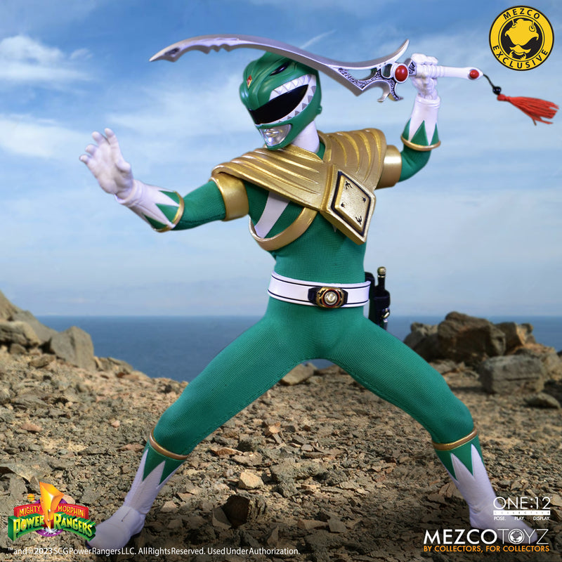 Mezco One:12 Collective Mighty Morphin’ Power Rangers MDX Green Ranger