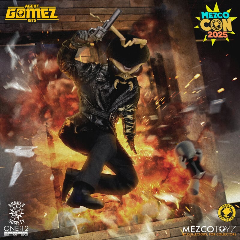 Mezco One:12 Collective Agent Gomez 1975 - Pre-Owned