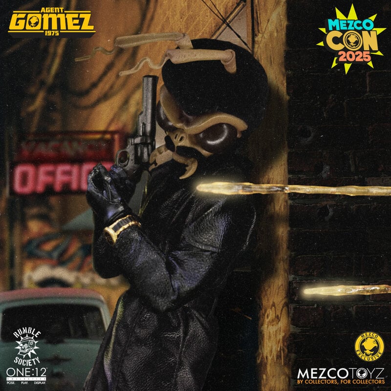 Mezco One:12 Collective Agent Gomez 1975 - Pre-Owned