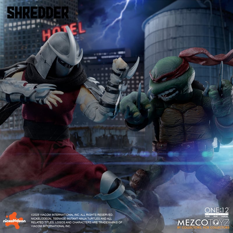 Mezco One:12 Collective Shredder Teenage Mutant Ninja Turtles Action Figure