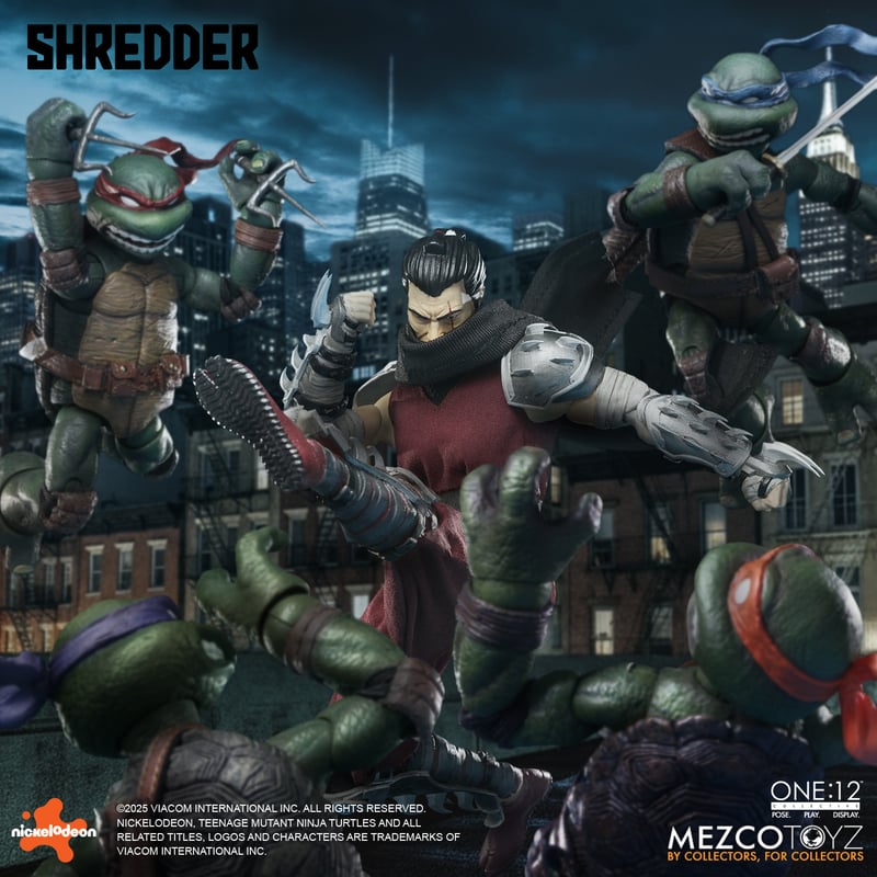 Mezco One:12 Collective Shredder Teenage Mutant Ninja Turtles Action Figure