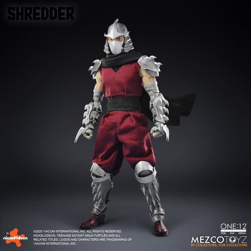 Mezco One:12 Collective Shredder Teenage Mutant Ninja Turtles Action Figure