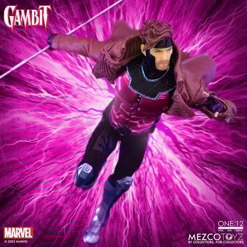 Mezco One:12 Collective Gambit Action Figure Marvel X Men