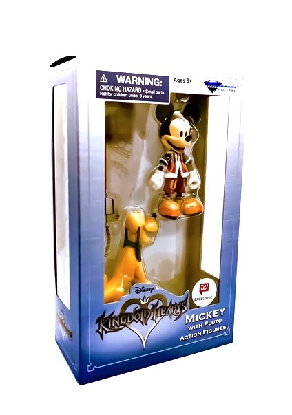 Kingdom Hearts Mickey y Pluto | Juguetes Diamond Select