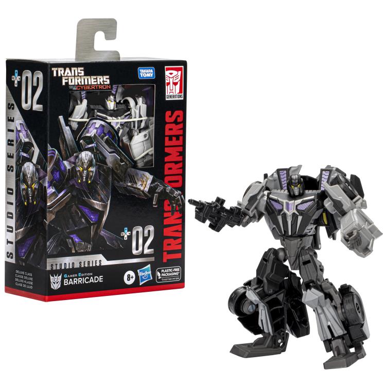 Transformers Studio Series Gamer Edition | 02 Deluxe Barricade