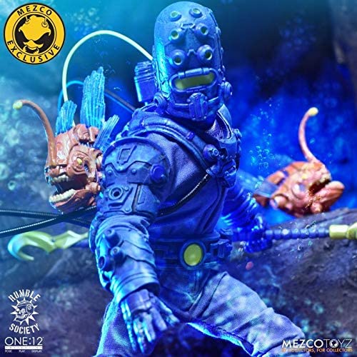 Mezco One:12 Collective Rumble Society Baron Bends & Aquaticons