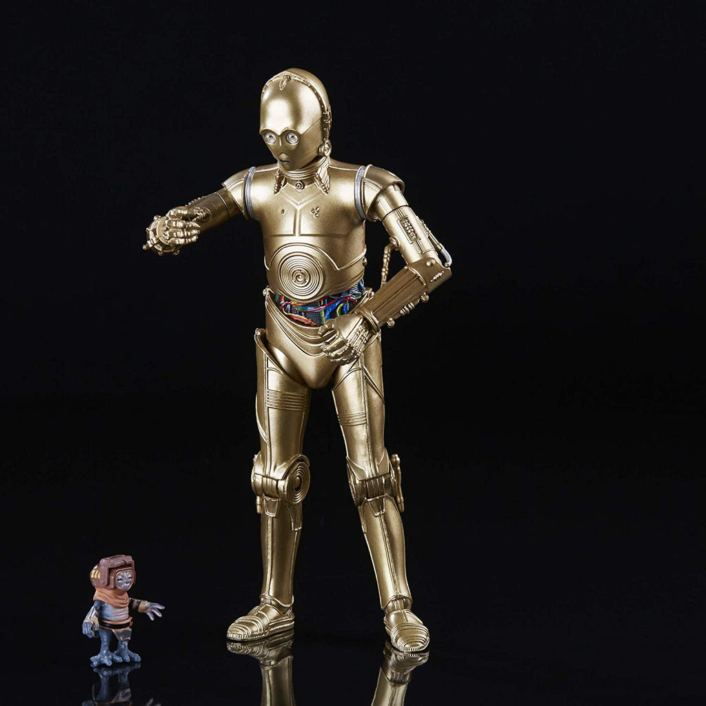 Serie negra de Star Wars C-3PO y Babu Frik