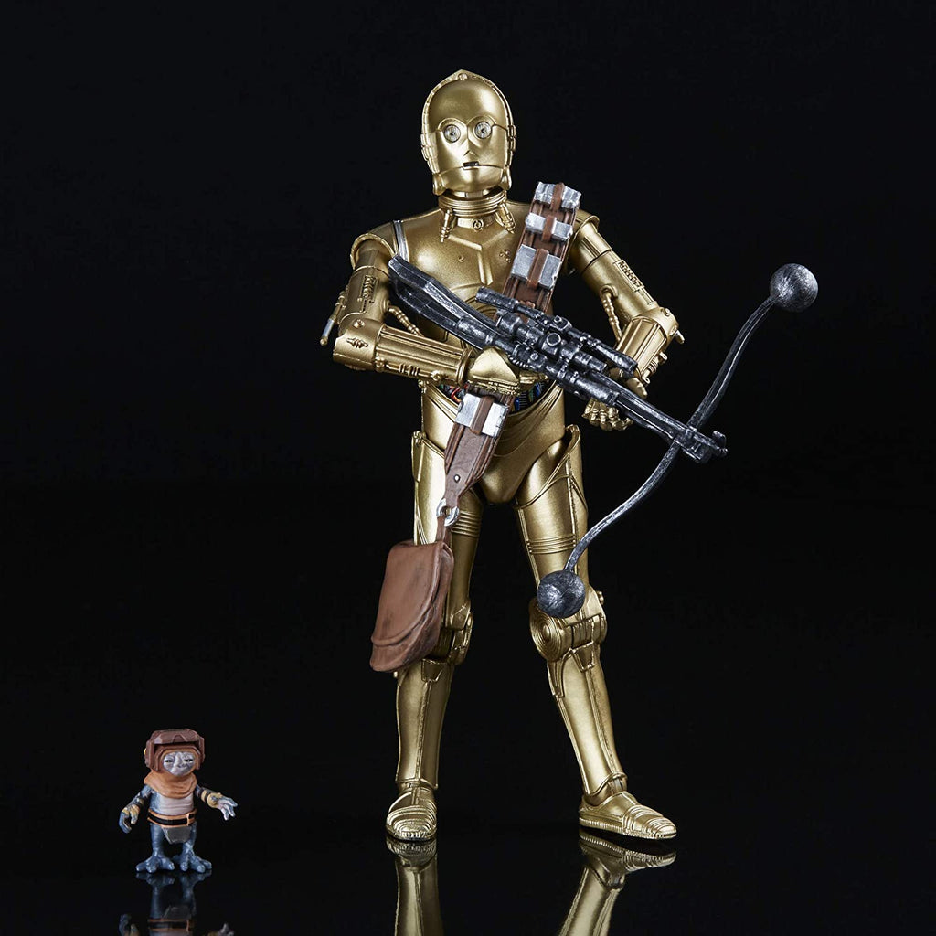 Serie negra de Star Wars C-3PO y Babu Frik