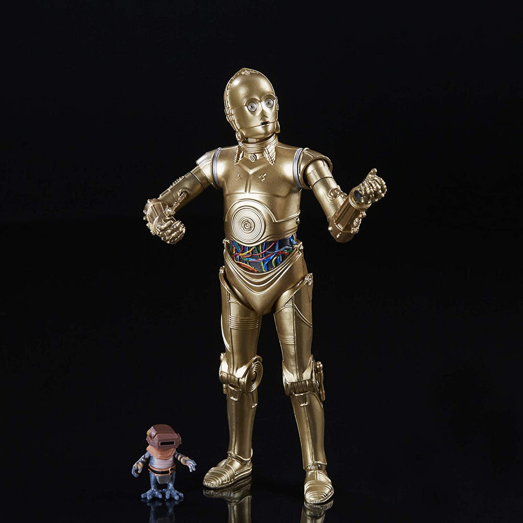 Serie negra de Star Wars C-3PO y Babu Frik