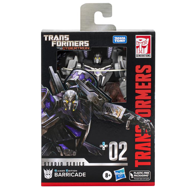 Edición Gamer de Transformers Studio Series | 02 Barricada Deluxe