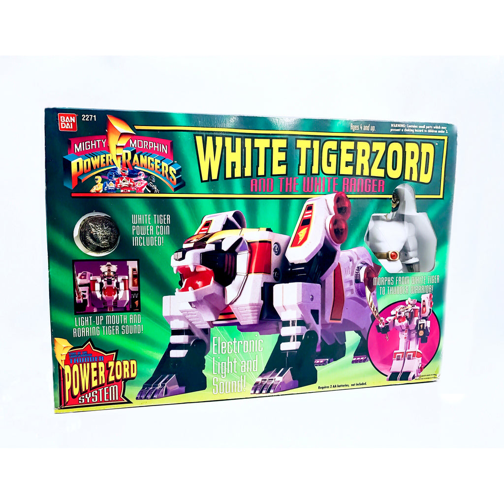 Mighty Morphin Power Rangers: White Tigerzord (Bandai, 1994)