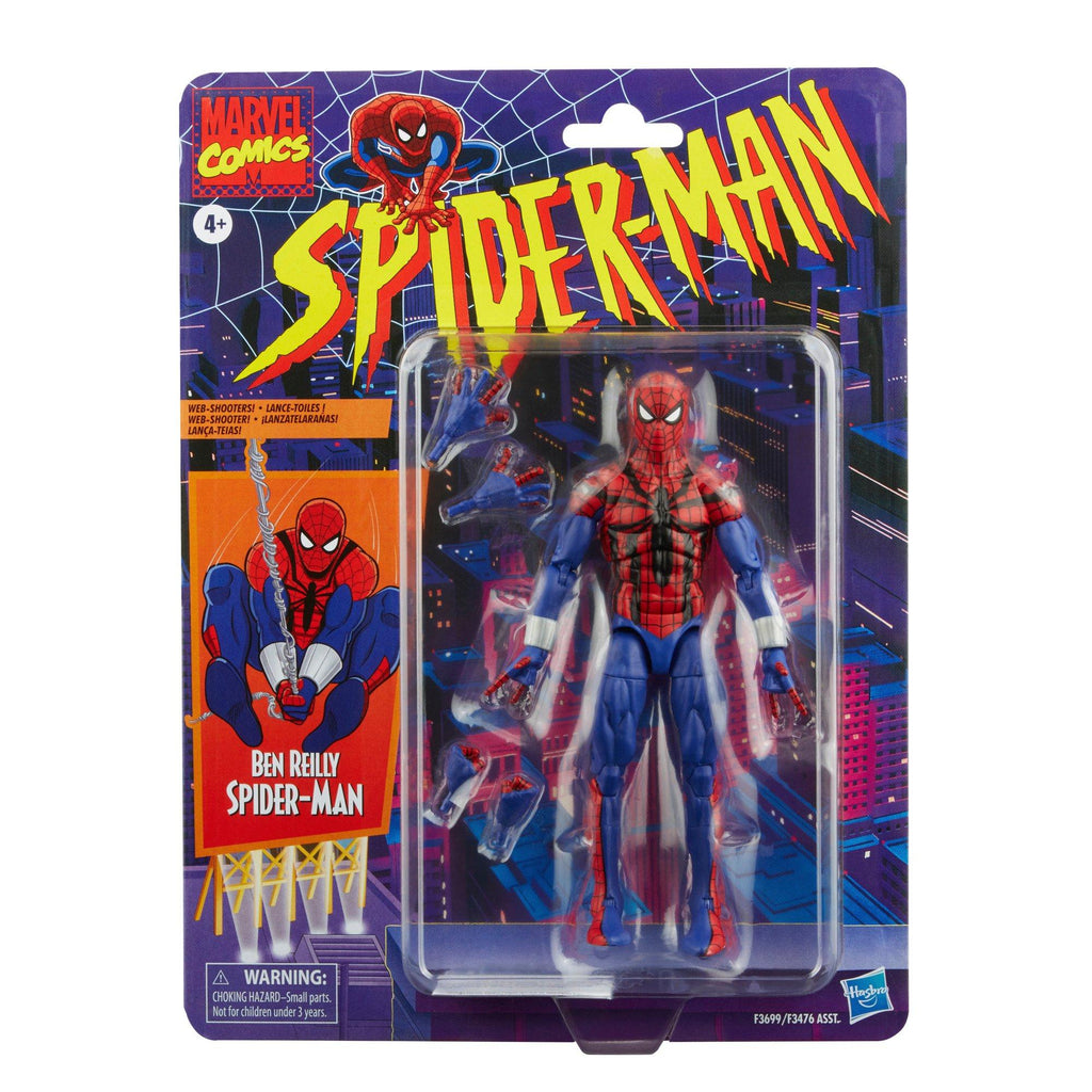 Marvel Legends Spider-Man Retro Carded Ben Reilly